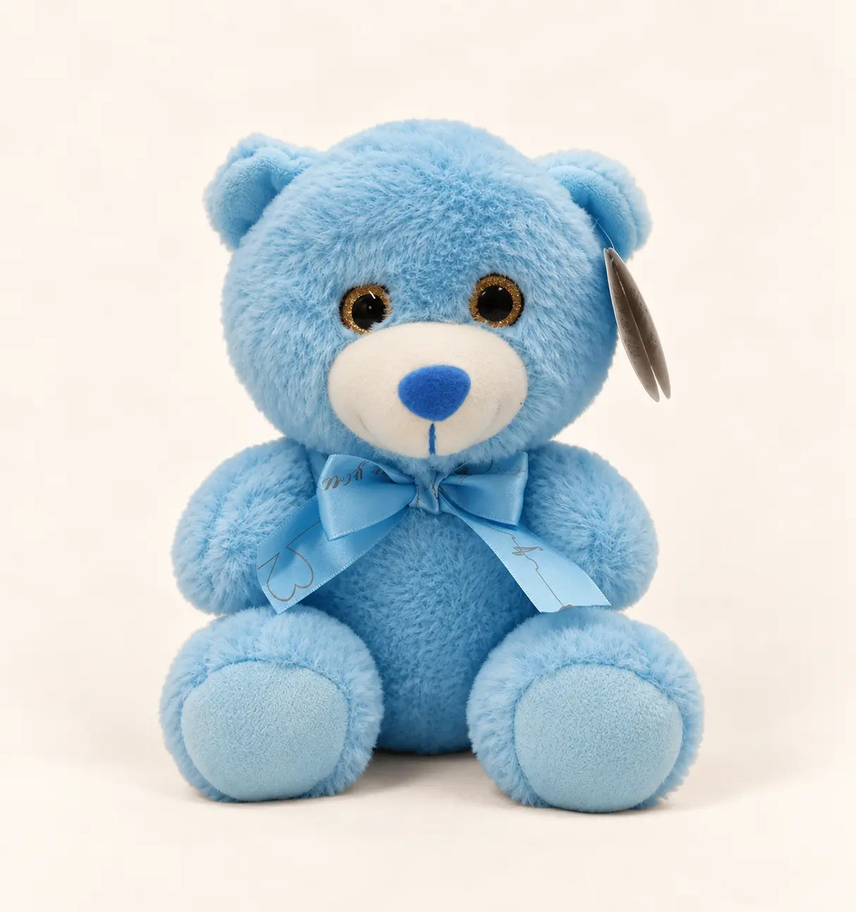 Peluche azul para regalo de nacimiento de niño, complemento de Flores La Paz
