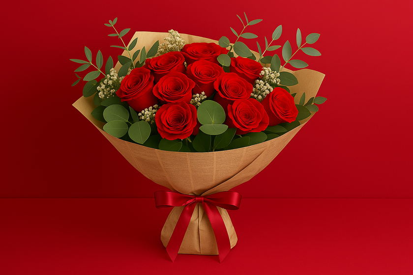 Colección de ramos de rosas