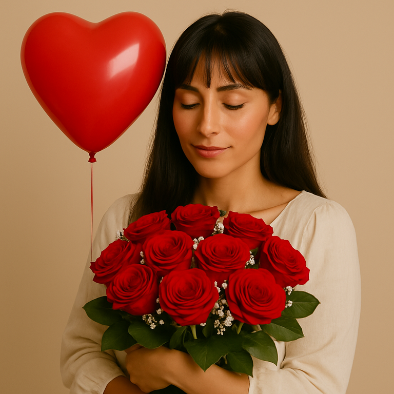 Flores de aniversario y ‘te quiero’ con entrega en el día en Madrid
