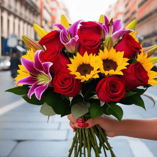 Flores a domicilio HOY en Madrid