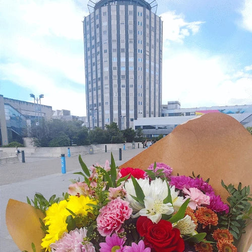 Envío de flores HOY al hospital la Paz.