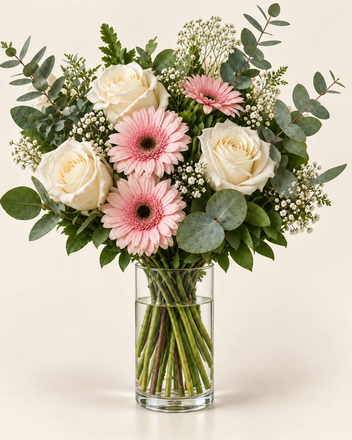 NÉMIRA | RAMO DE ROSAS Y GERBERAS