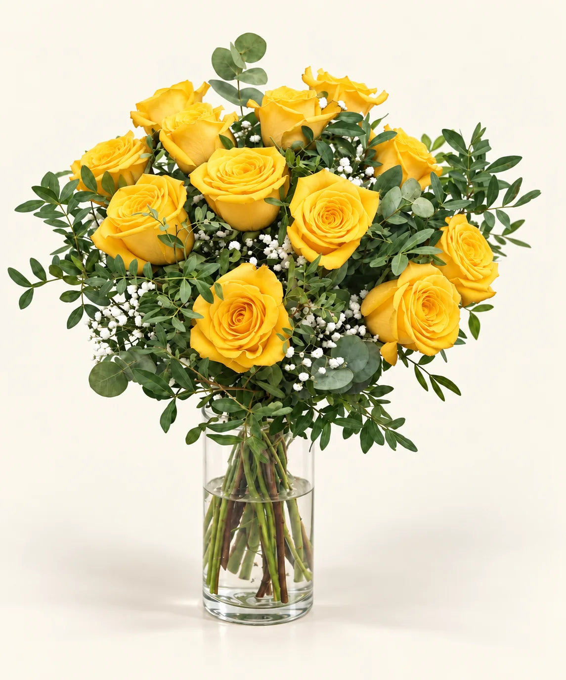 RAMO DE ROSAS AMARILLAS | 12 ROSAS