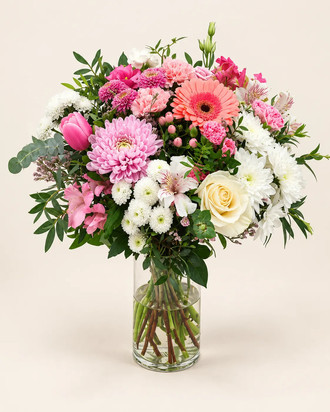 BLANCO Y ROSA FLP | FLORES DE TEMPORADA