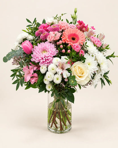 BLANCO Y ROSA FLP | FLORES DE TEMPORADA